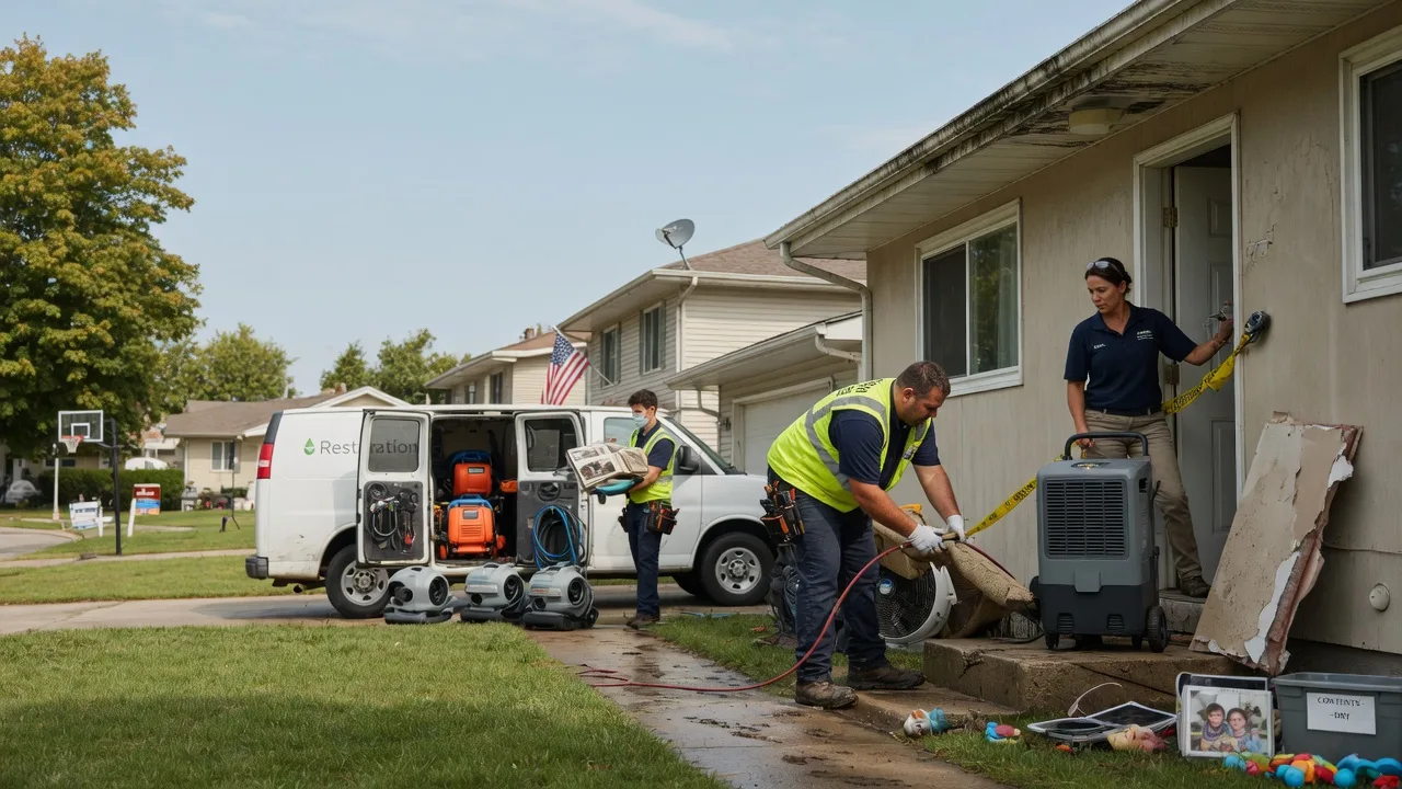 Water Damage Restoration in Riley, IN near me